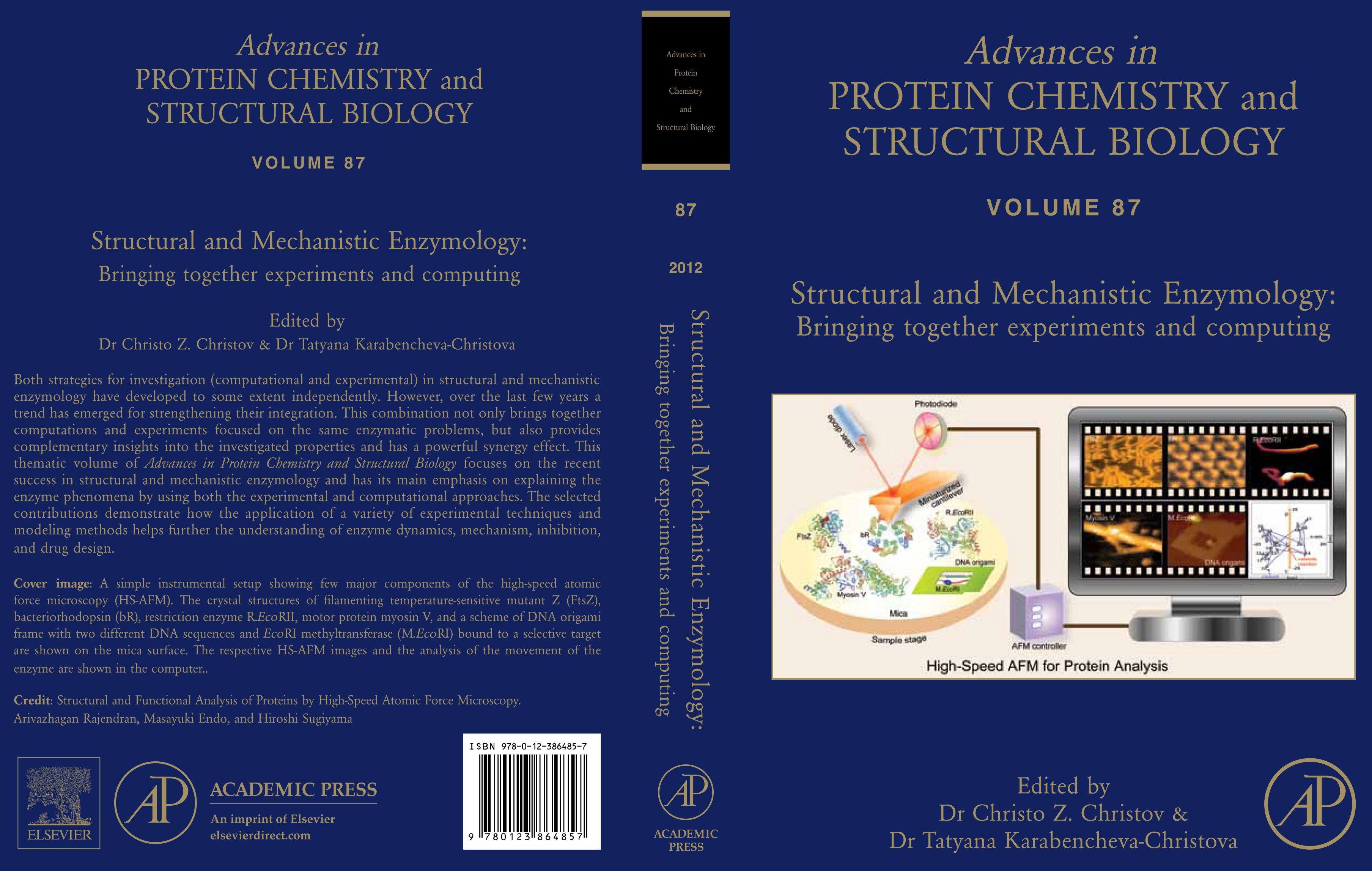 Advances in Protein Chemistry and Structural Biology 第87巻表紙
